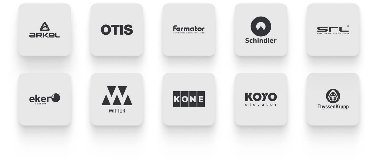 Logos of cooperation companies